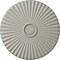 Ekena Millwork Shakuras Ceiling Medallion (For Canopies up to 5 1/2"), Hand-Painted Pot of Cream, 29 1/2"OD x 2"P CM30SHPCF - alternate 1